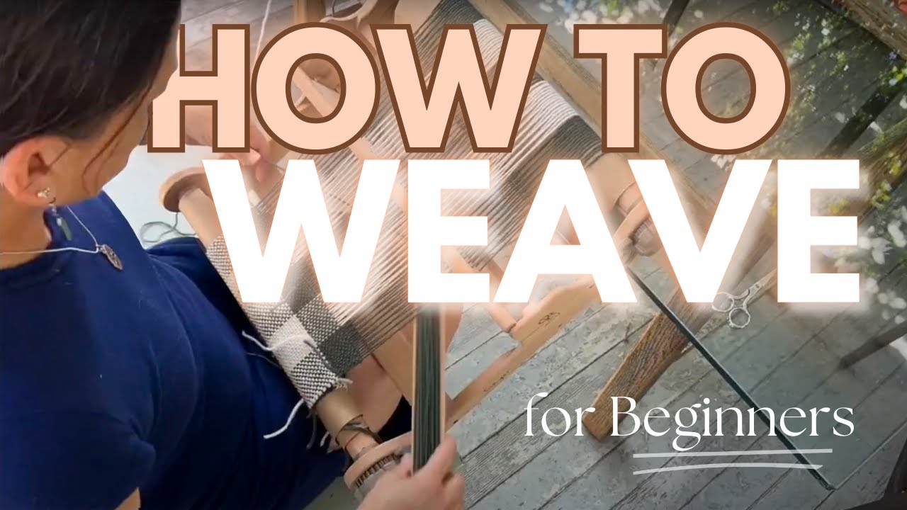 Rigid Heddle Weaving for Beginners | Buffalo Check Table Runner