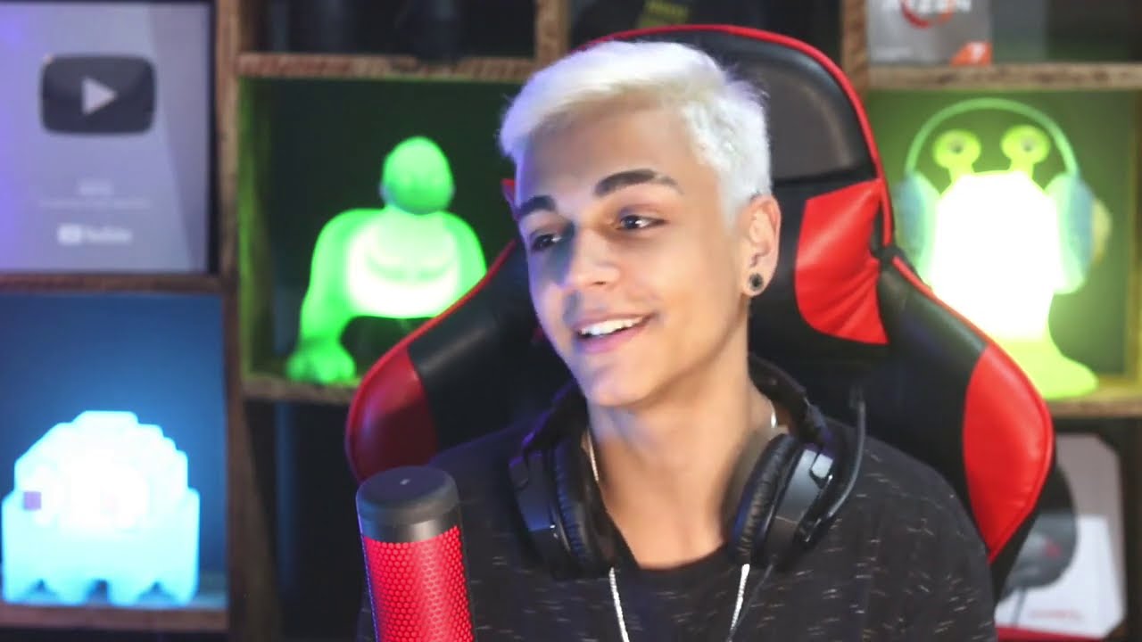 FOI ASSIM QUE ME TORNEI UM YOUTUBER - MOSTRANDO MEU SETUP