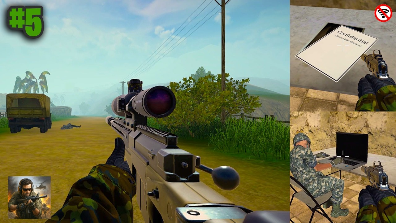 Black Strike Android Gameplay Offline FPS - Campaign: Operation Safe Return