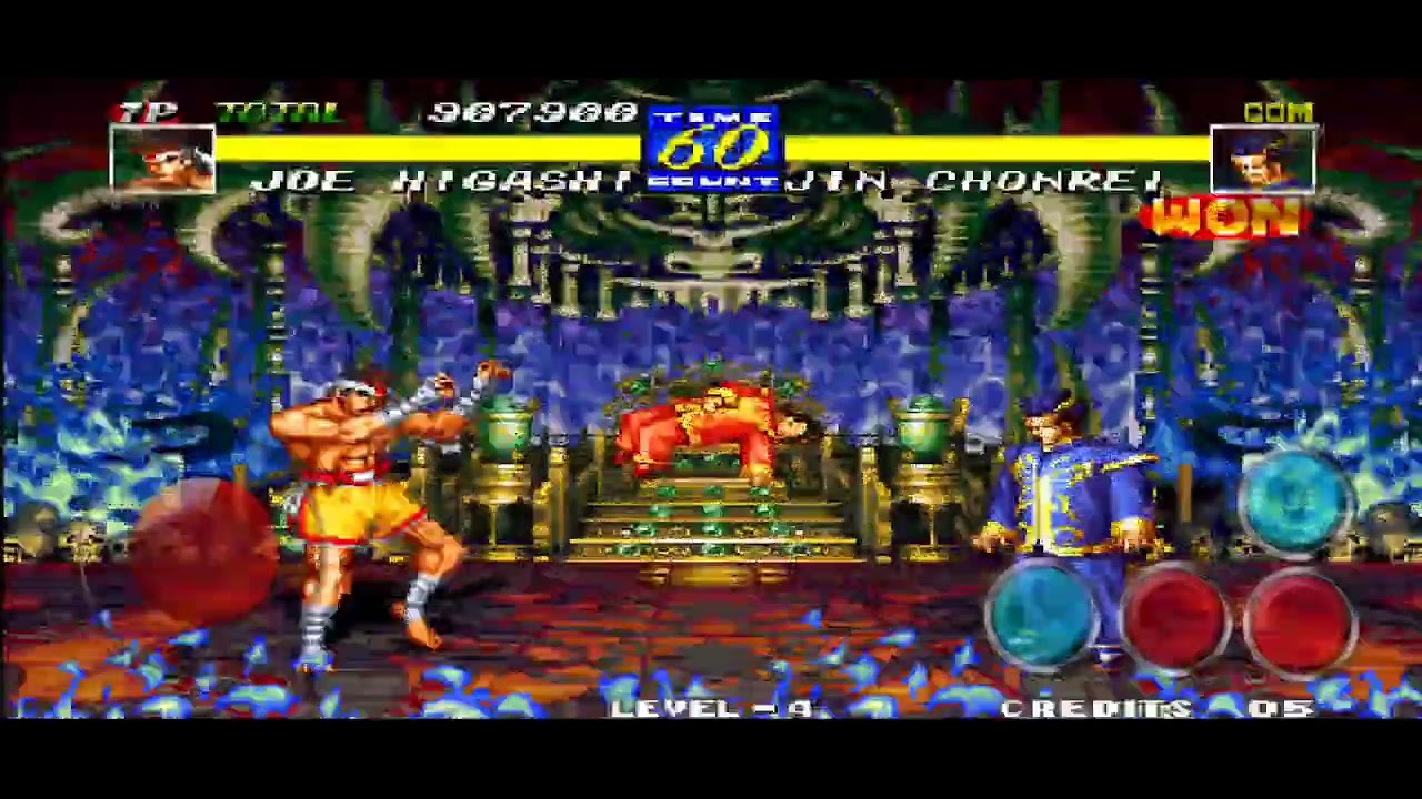 Fatal Fury 3 -Defeating Jin Chonrei