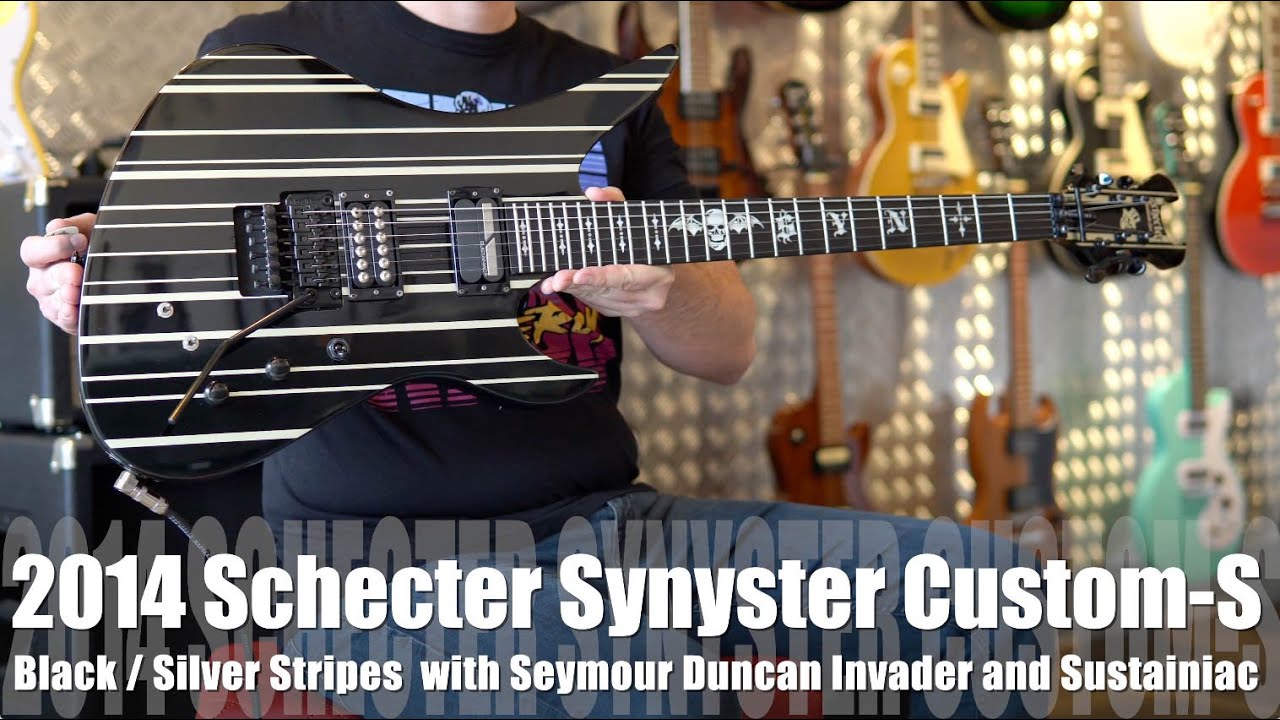 This Schecter Synyster Custom-S is the guitar that started my channel