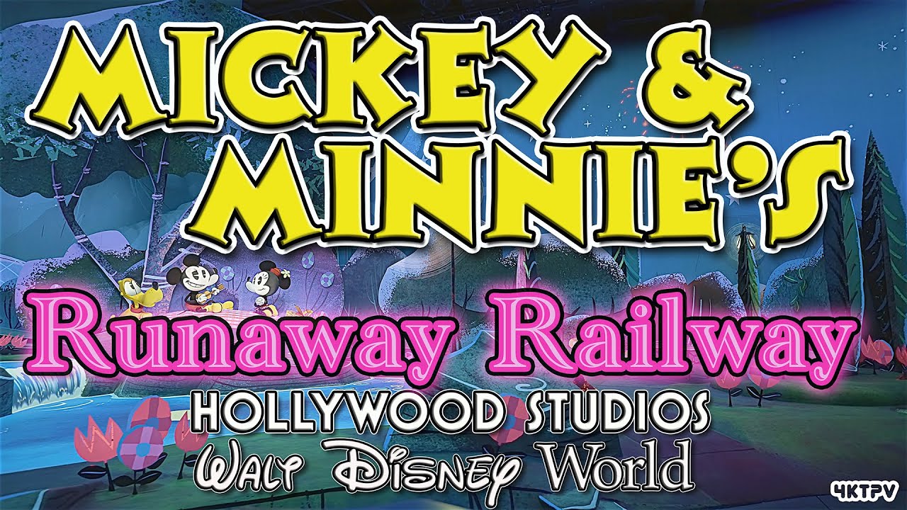 Disney World - Mickey & Minnie's Runaway Railway POV! - Hollywood Studios