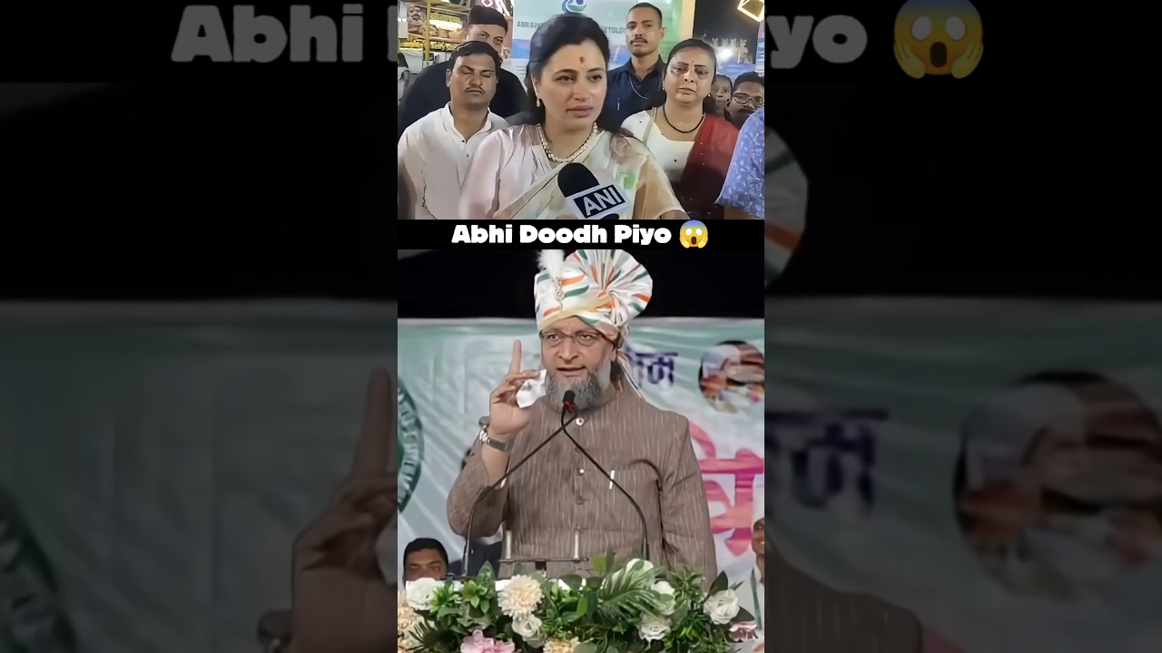 Abhi Doodh Piyo | Br. Asaduddin Owaisi Best Reply To Navneet Rana | AIMIM | JKS UNOFFICIAL