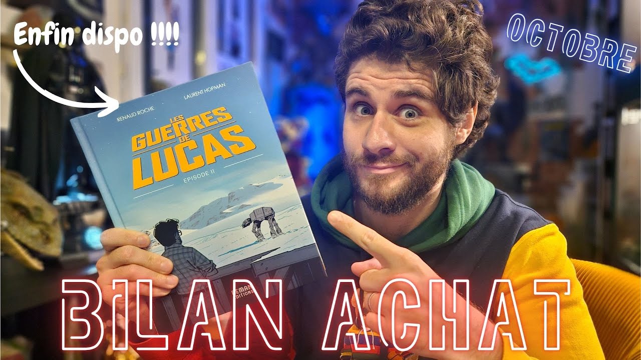 Bilan Achat octobre 2025 objets collector du cinéma !!!