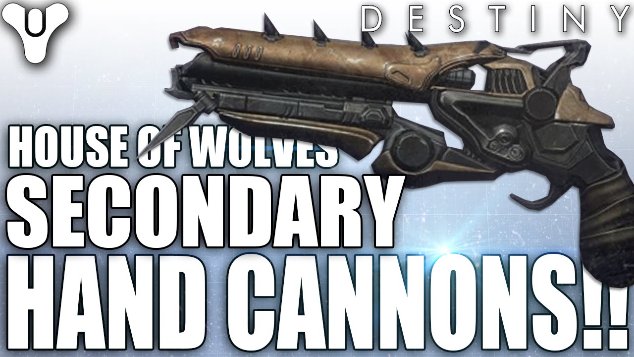 Destiny: Secondary Hand Cannons Coming With House OF Wolves? (Queens Guard & Shock Pistols)