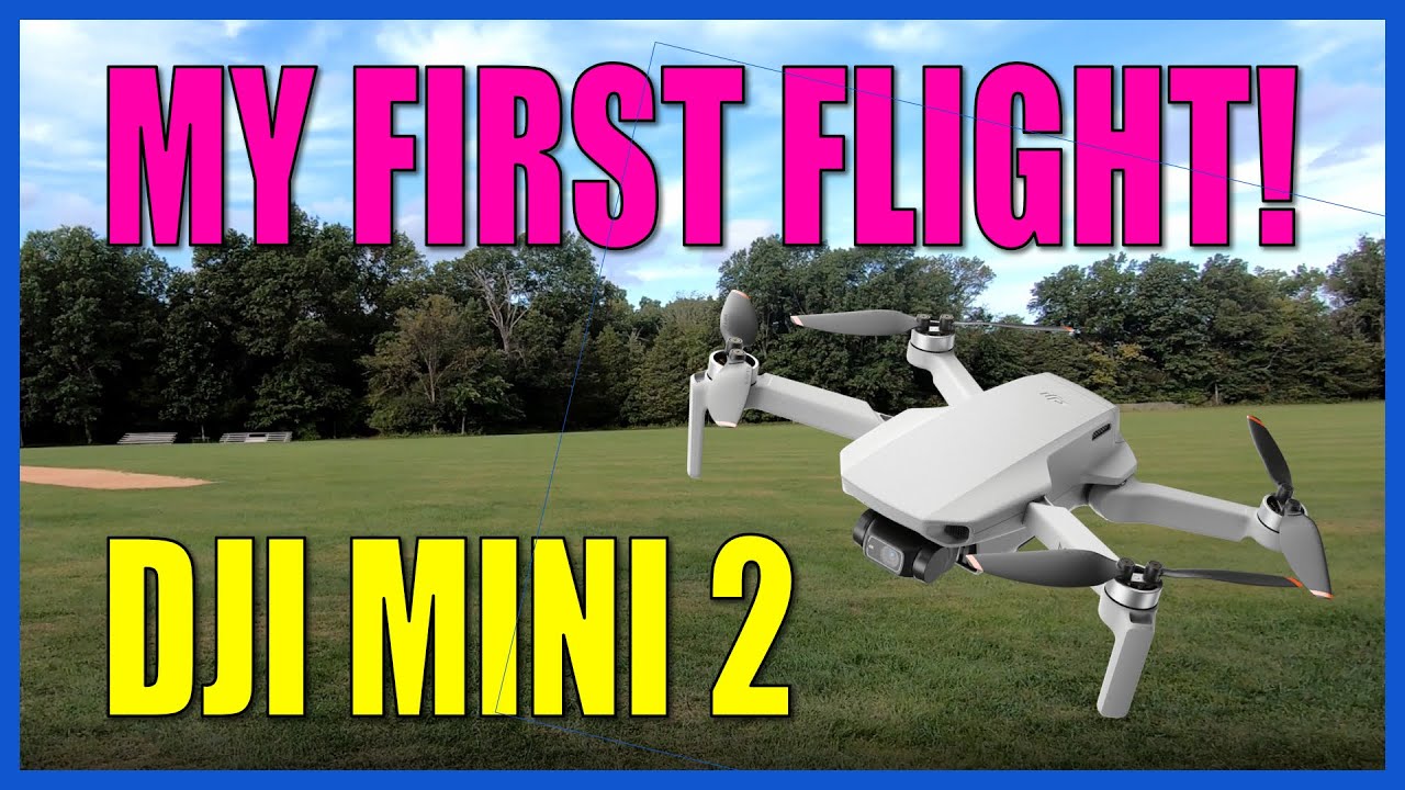 DJI Mini 2 | My First Drone Flight in 4K