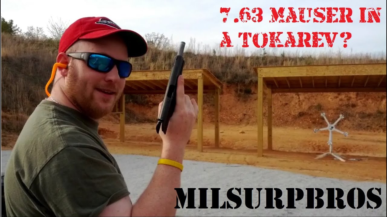 Polish Tokarev (PW wz.33) Pistol, Shooting 7.63 Mauser?