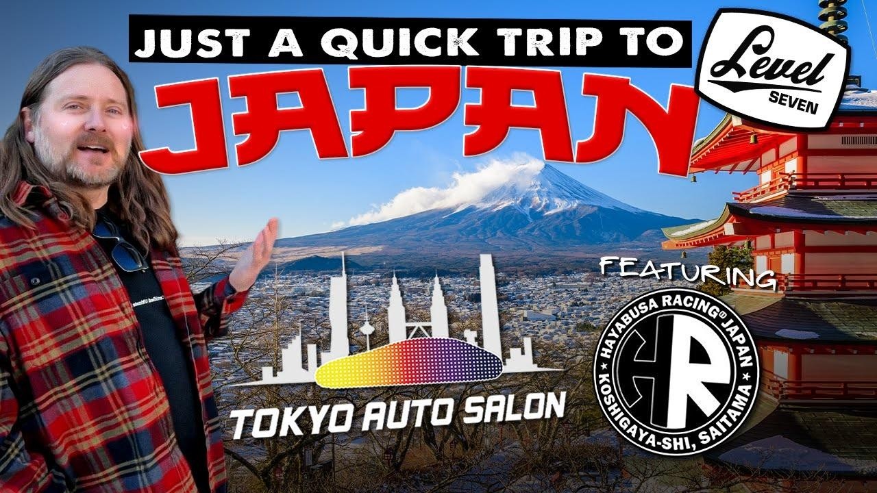 Exploring Japanese Car Culture: Tokyo Auto Salon, Muscle Car Japan, and Hayabusa Racing!