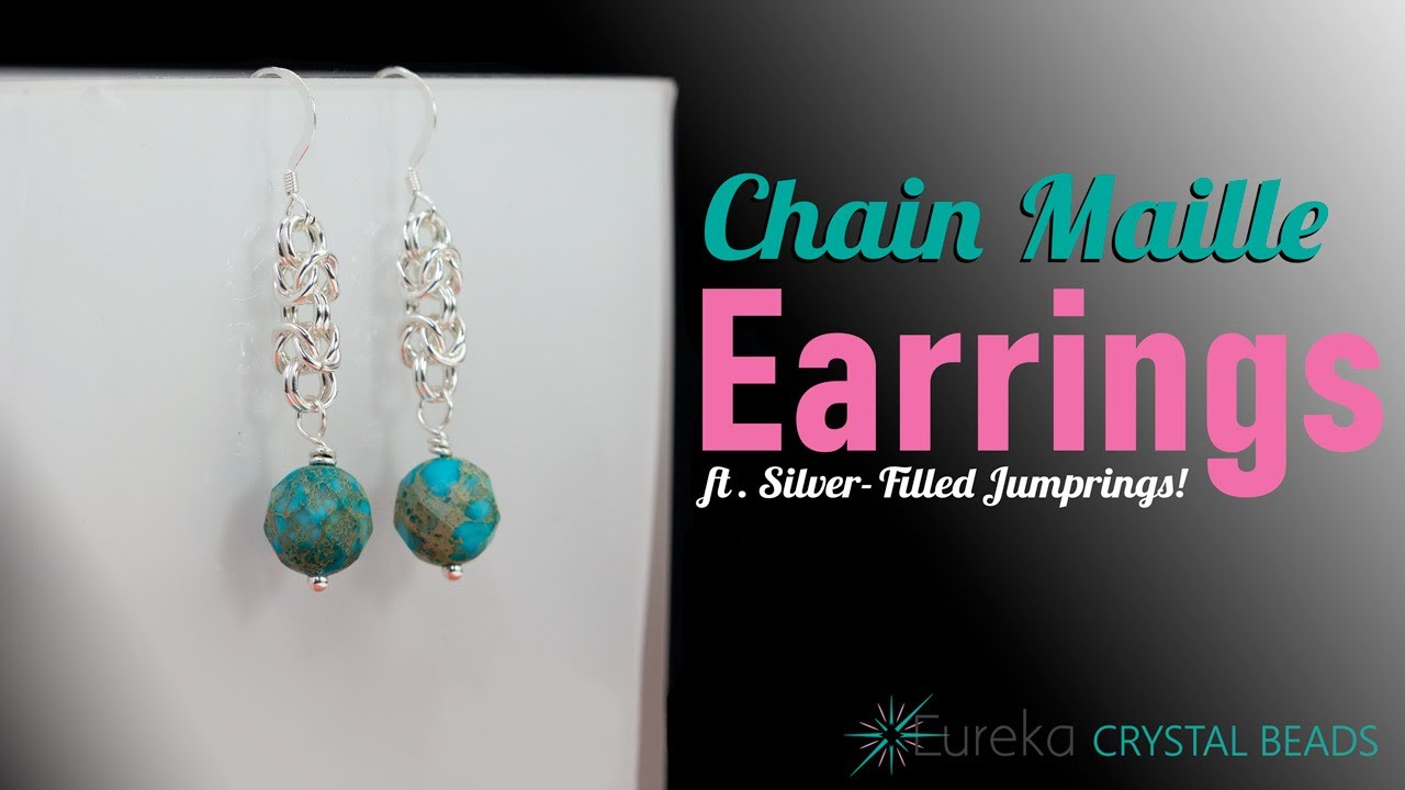 How to Create Byzantine Chainmaille Earrings