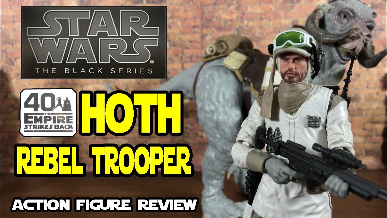 Star Wars Black Series HOTH REBEL TROOPER ESB 40th | Обзор фигурки