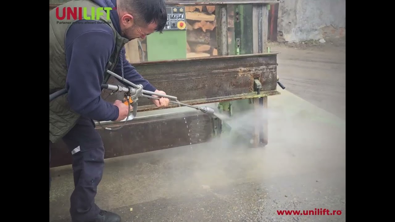 Hidrosablare la 1000 bari cu Oertzen E 1000