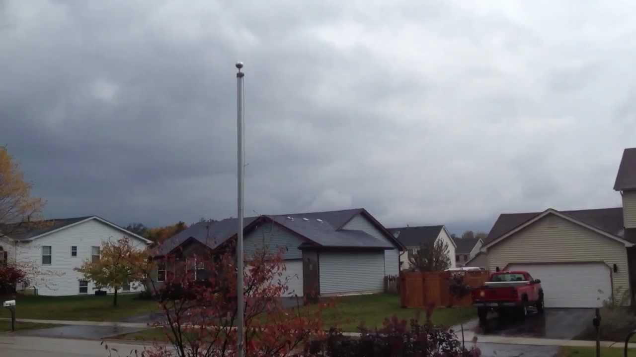 Tornado Warning, Siren Activation - Yorkville, IL