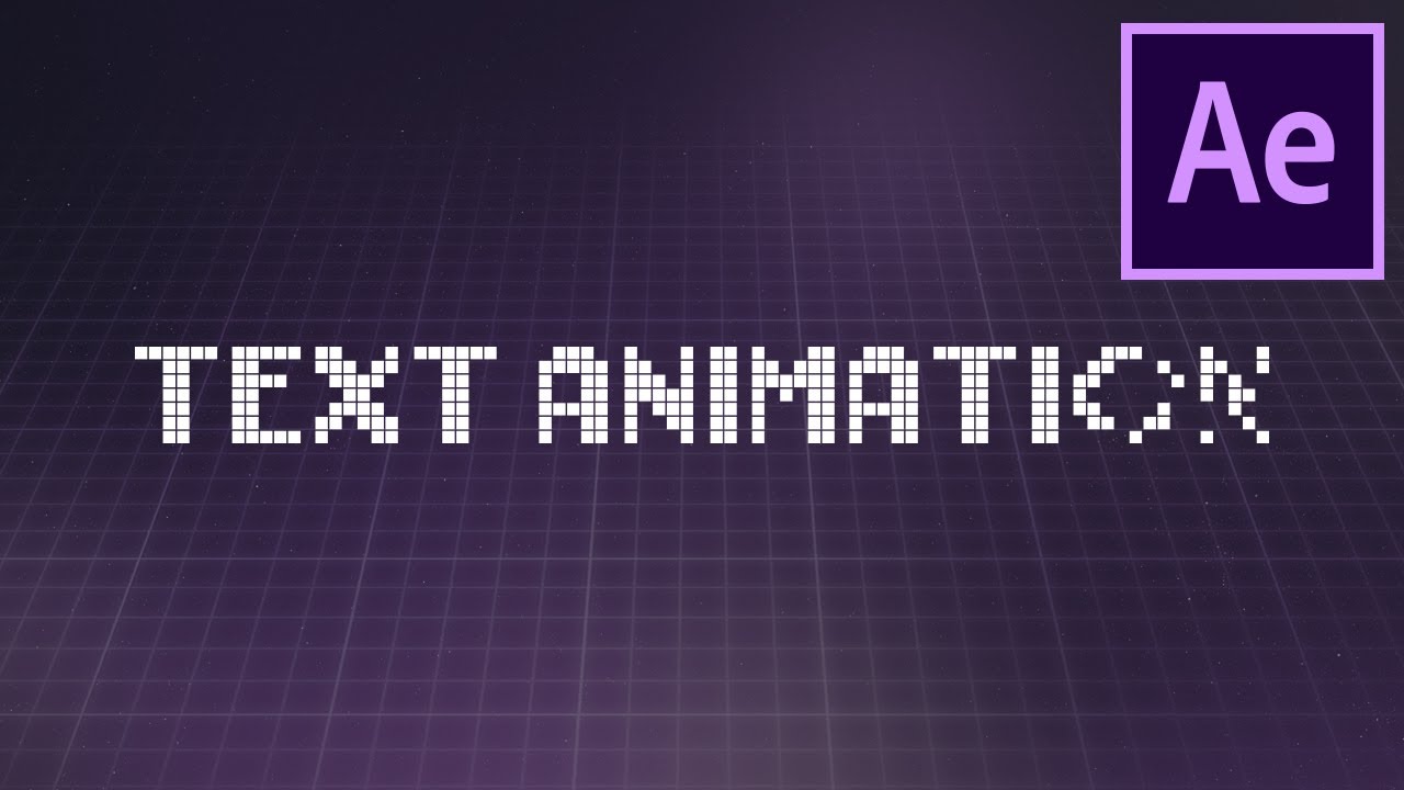 Learn After Effects Text Animation with a Template