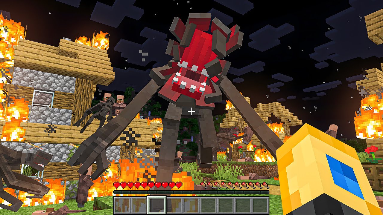 If Minecraft Had an Alien Invasion