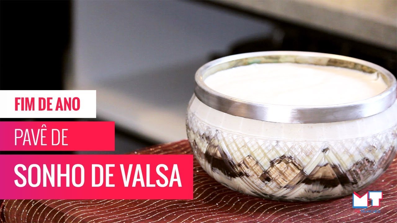FIM DE ANO : PAVÊ DE SONHO DE VALSA