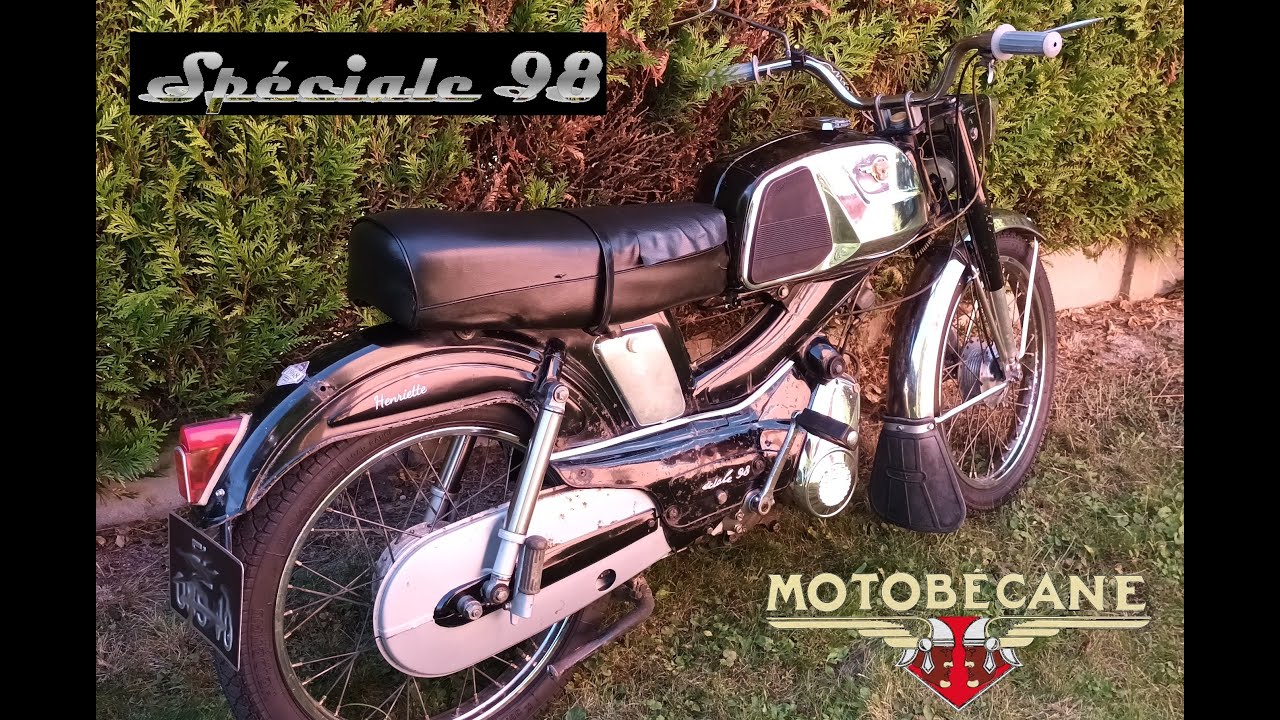 r&eacute;tro SP98 Motob&eacute;cane