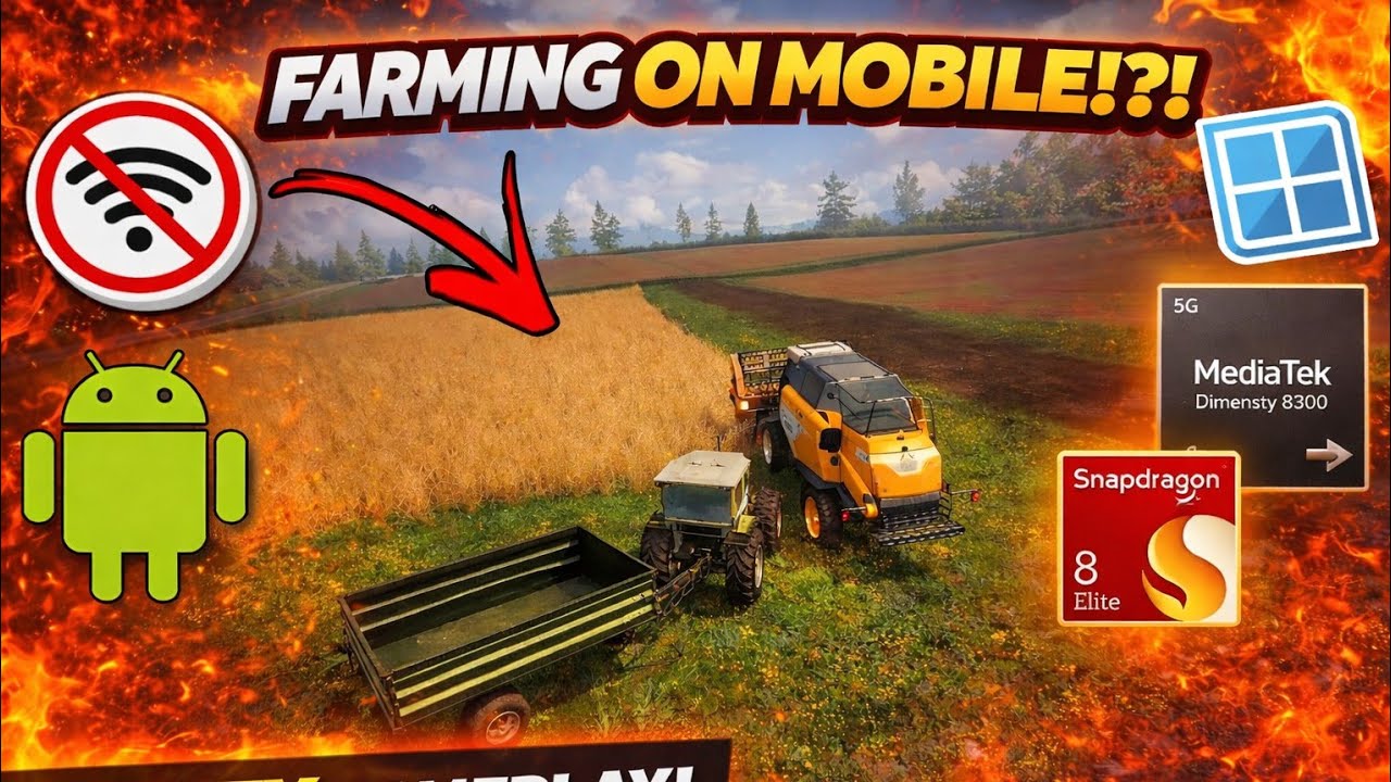 Farming Simulator 15 Android Port Winlator & GameHub Emulator - Offline Mobile/Android Gameplay