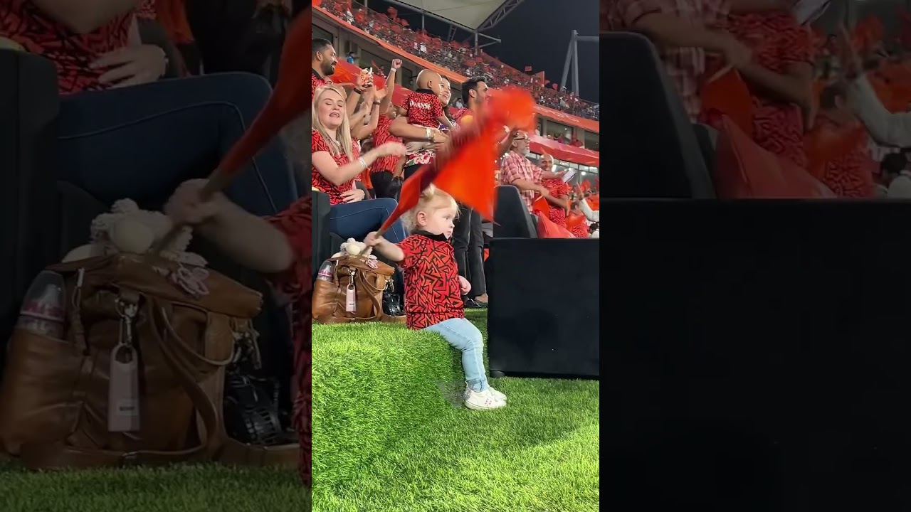 The best seat in the house? Right next to dad's biggest fan! 🏟️🧡 HK’s little one was all of us 😍