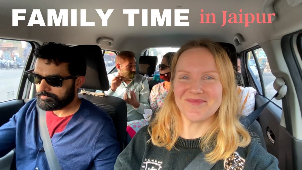 We went Diwali shopping in Jaipur - Meet my Indian family