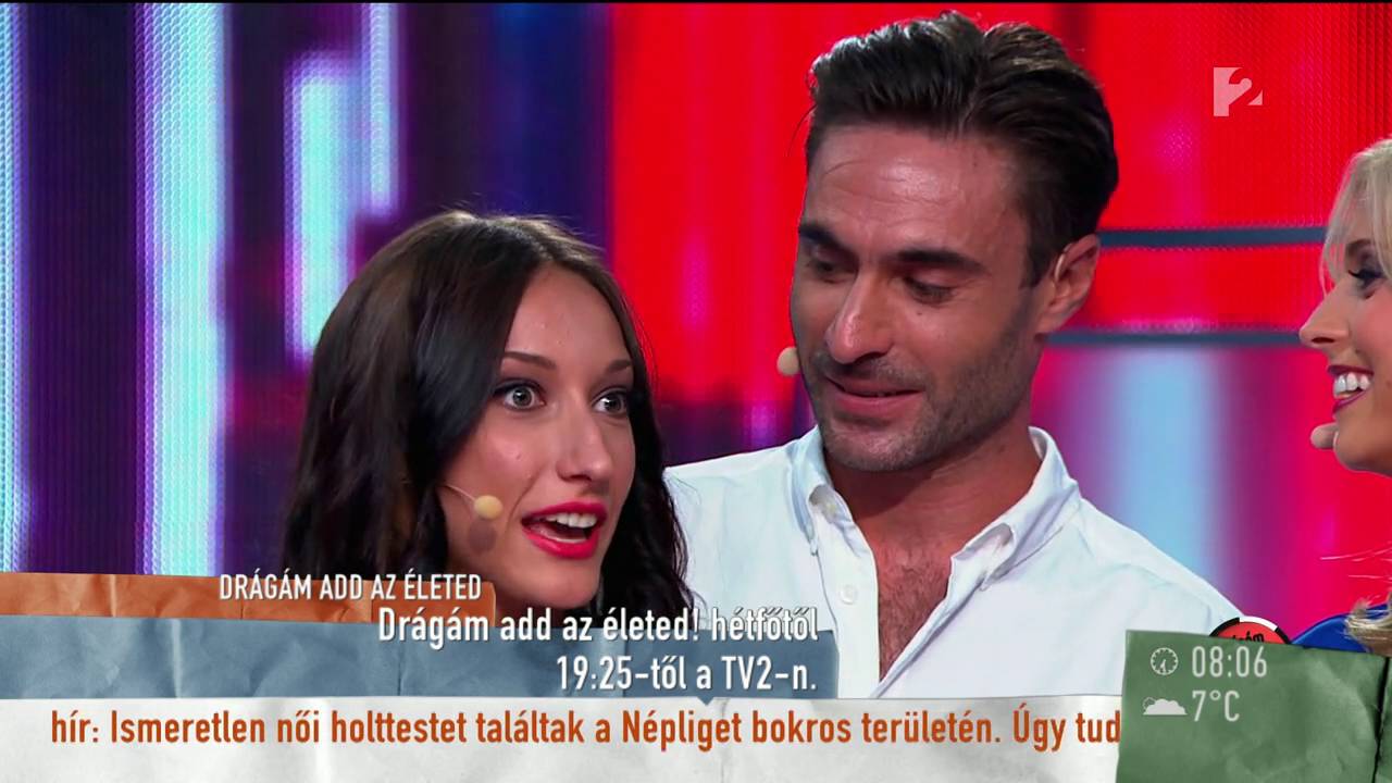 Vicces: Így drukkol Tilla a Drágám, add az életed! párosainak - tv2.hu/mokka