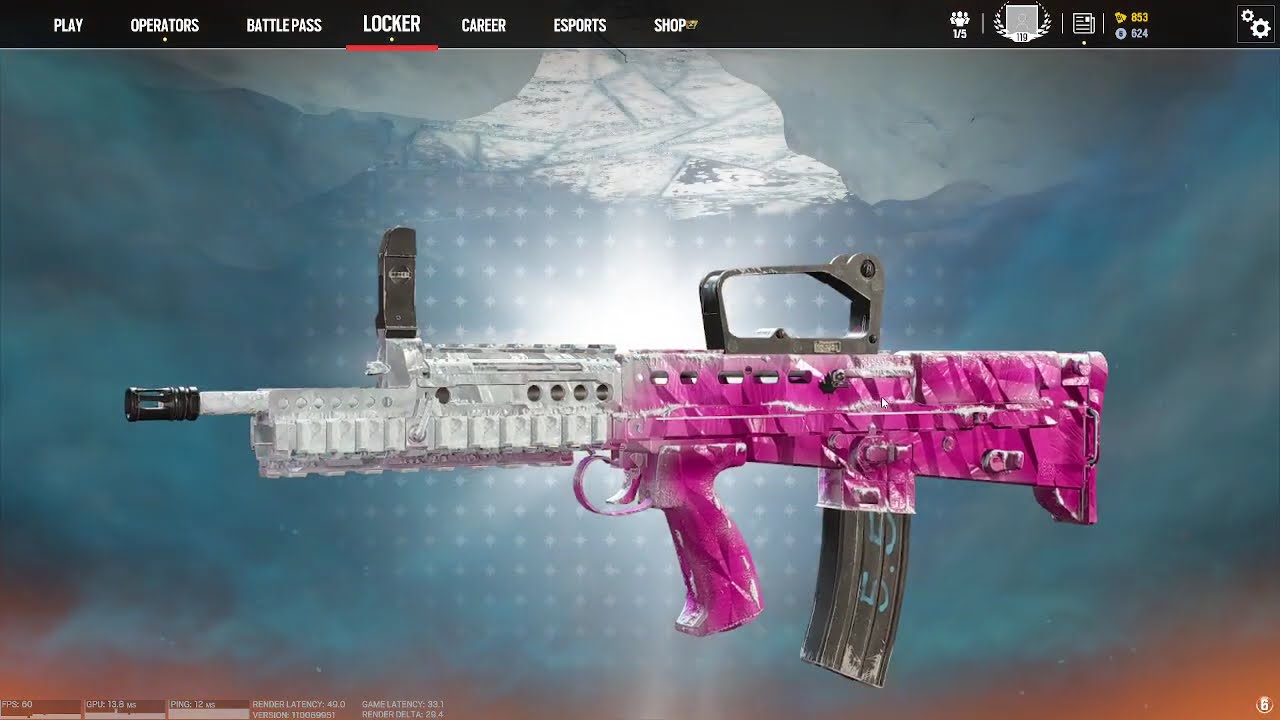 Rainbow Six Siege black ice pack opening