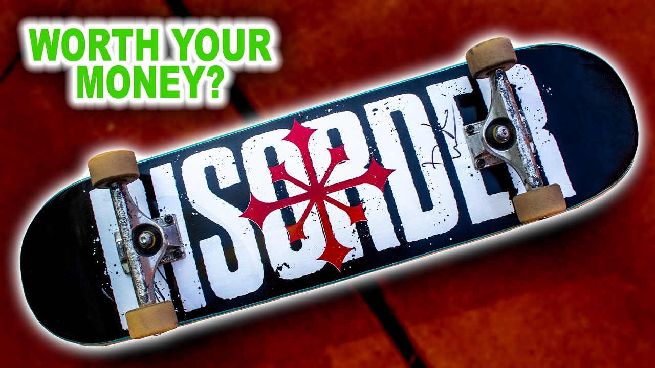 DISORDER SKATEBOARDS REVIEW (Nyjah's Exact Shape!)