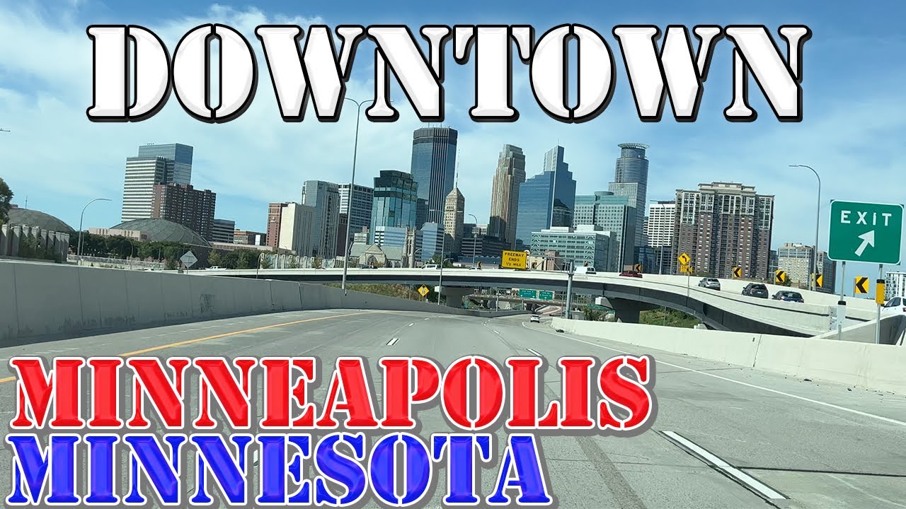 Minneapolis - Minnesota - 4K Downtown Drive