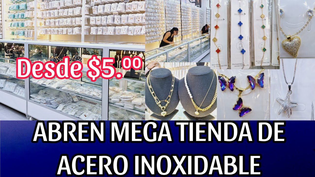 😱ABREN MEGA TIENDA DE ACERO INOXIDABLE ARTICULOS DESDE $5.°°  A TODO AUN BAJO PRECIO