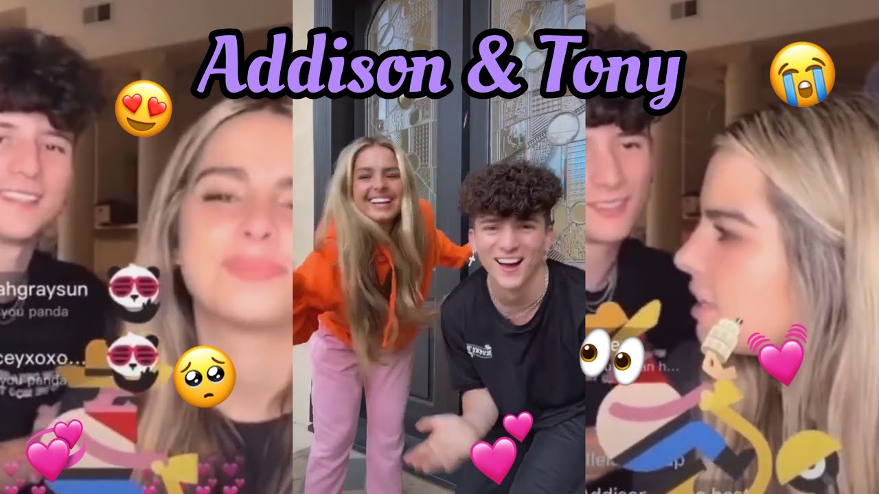 Tony Lopez & Addison Rae Cutest Moments!!🥺