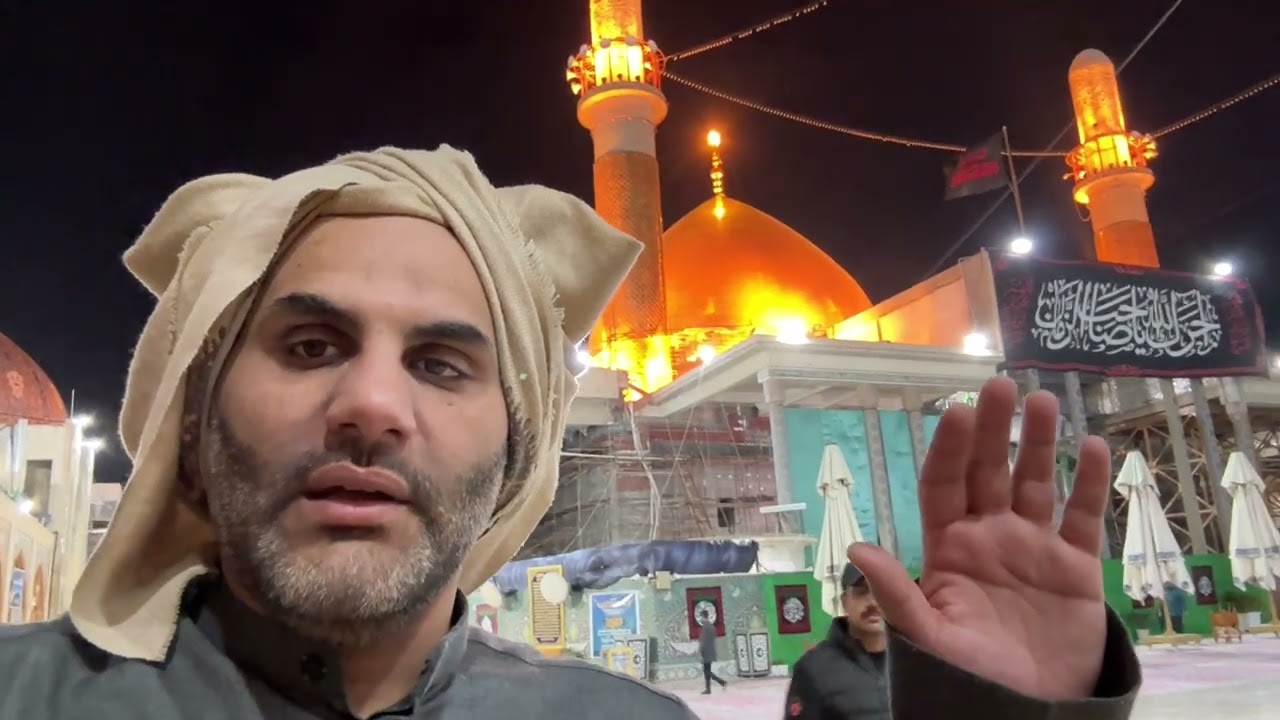 وصول موكب سبع الدجيل الى العتبة الكاظميه لخدمة زوار الامام الكاظم عليه السلام زيارة العتبات المقدسة