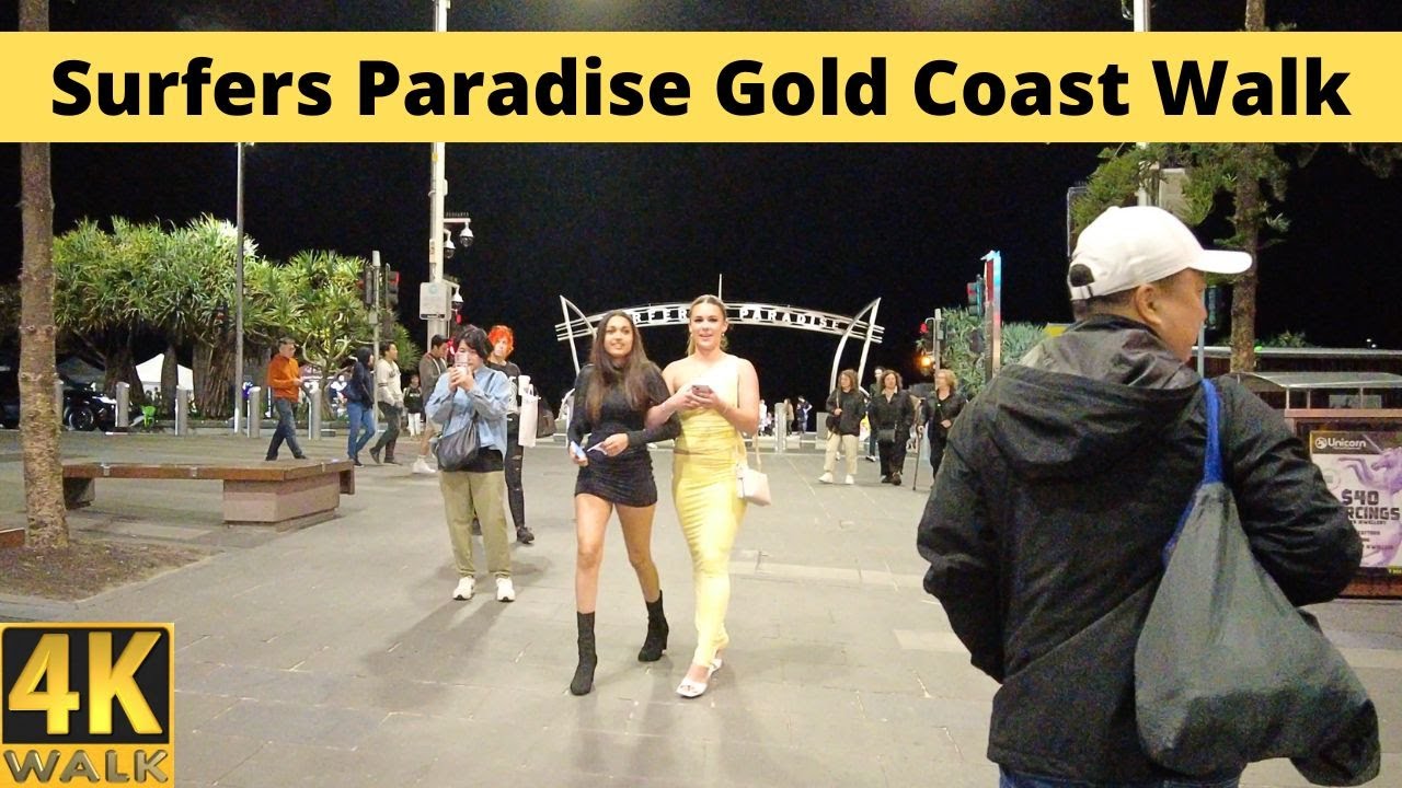 Surfers Paradise Gold Coast 4k Walk 🏖️ Friday 13 September 2024