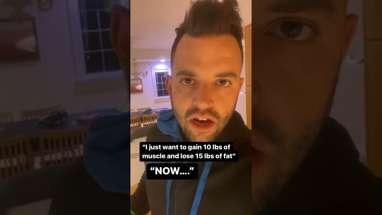 Nutrition Doctor Explains How To Gain Muscle And Lose Fat ⬇️⬇️