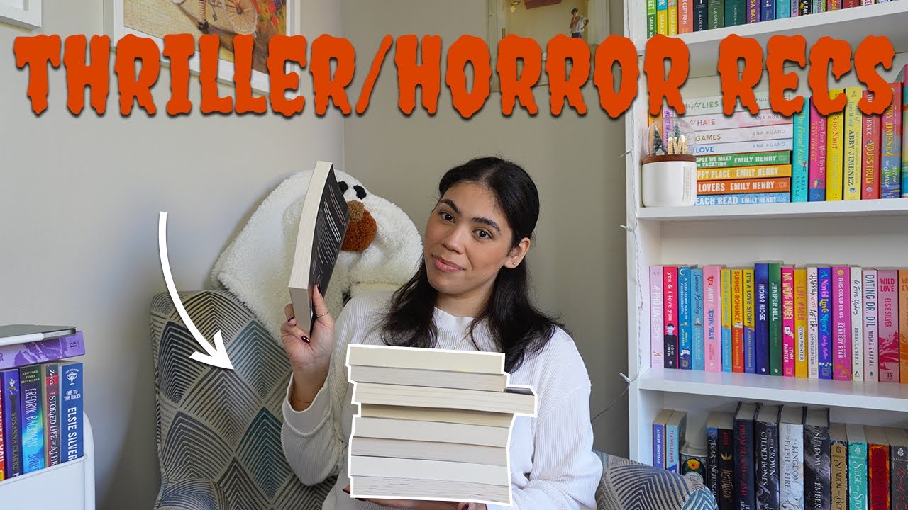 13 thriller/horror book recs 🎃📖 | 13 days of boo(k)tober day 1