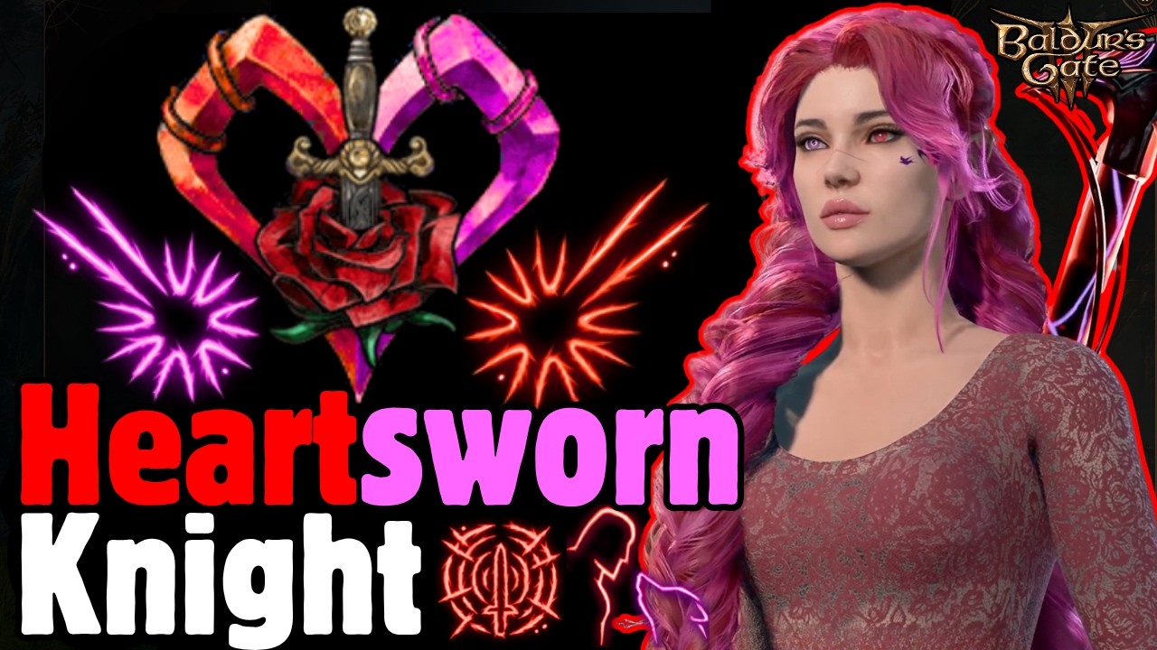 HEARTSWORN KNIGHT Fighter on CONSOLE! Baldur's Gate 3 Mod Build