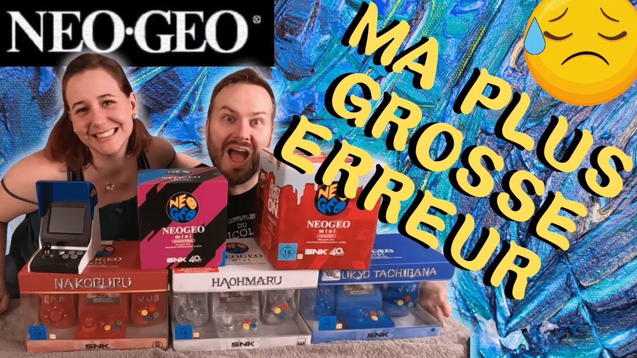 MA PLUS GROSSE ERREUR 😱 collection mini borne arcade neogeo snk fullset presque fini RETROGAMING