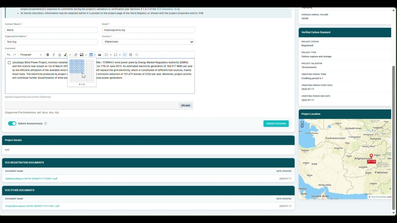 Verra Public Commenting V1 2