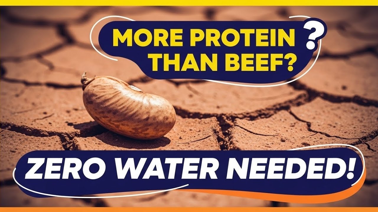 More Protein Than Beef & Zero Water Needed: The Tepary Bean They Tried to Erase
