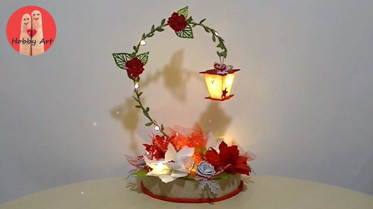 DIY Tutorial centrotavola natalizio - DIY floral centerpiece