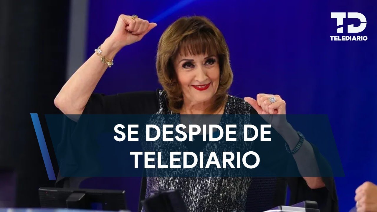 Mar&iacute;a Julia Lafuente dice adi&oacute;s al Telediario Vespertino