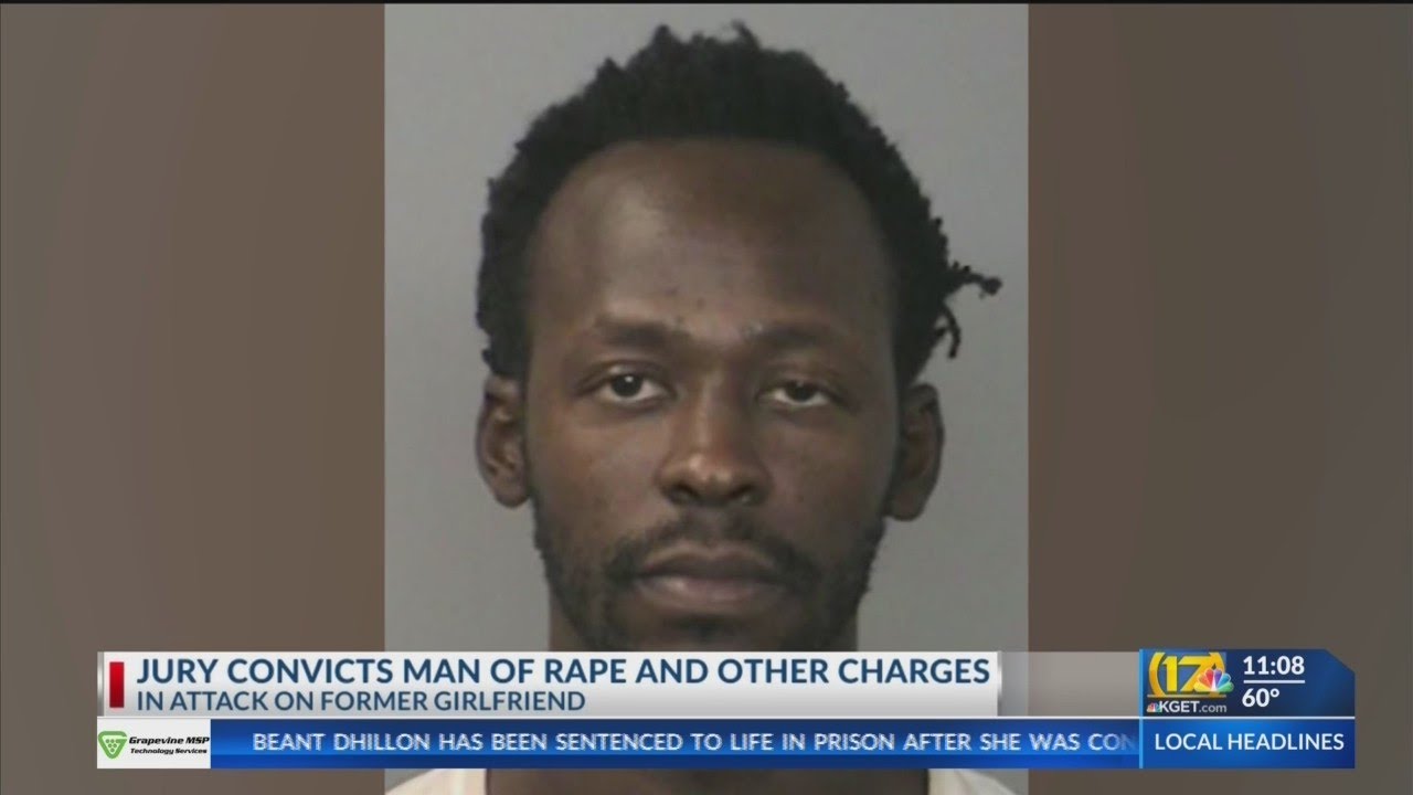Man convicted of rape and other charges in sexual assault of ex-girlfriend