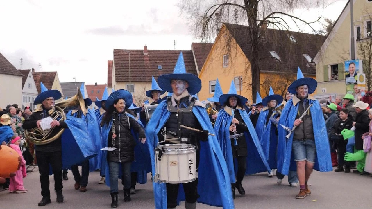 Fasching in Schwaben: Die schönsten Momente vom Umzug in Jettingen-Scheppach