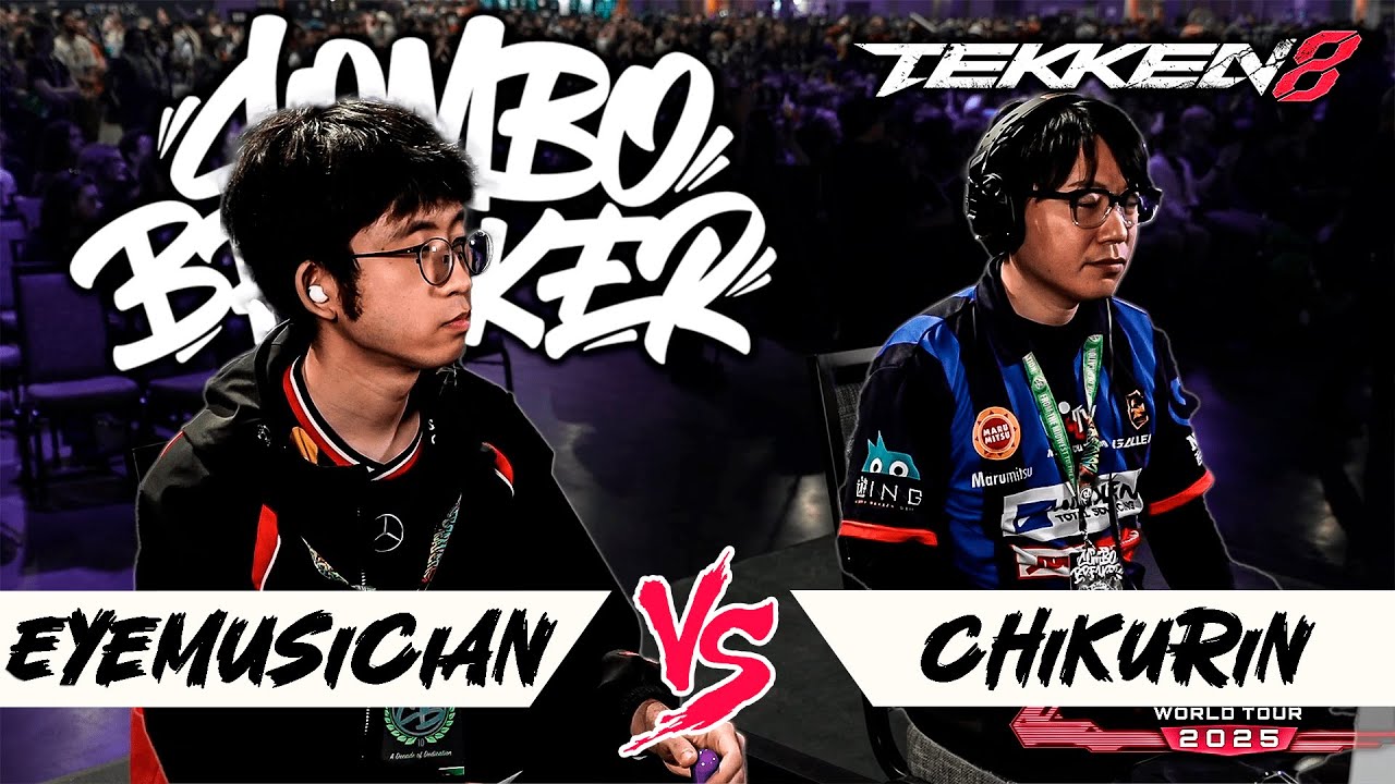 Chikurin (Lili/Clive) vs Eyemusician (Yoshimitsu) ➤ COMBO BREAKER 2025 - Pools Winners - Tekken 8