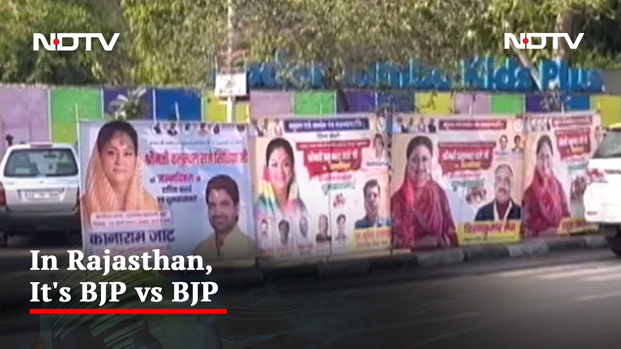 In New Rajasthan BJP Power Play, Vasundhara Raje's Birthday vs Protest