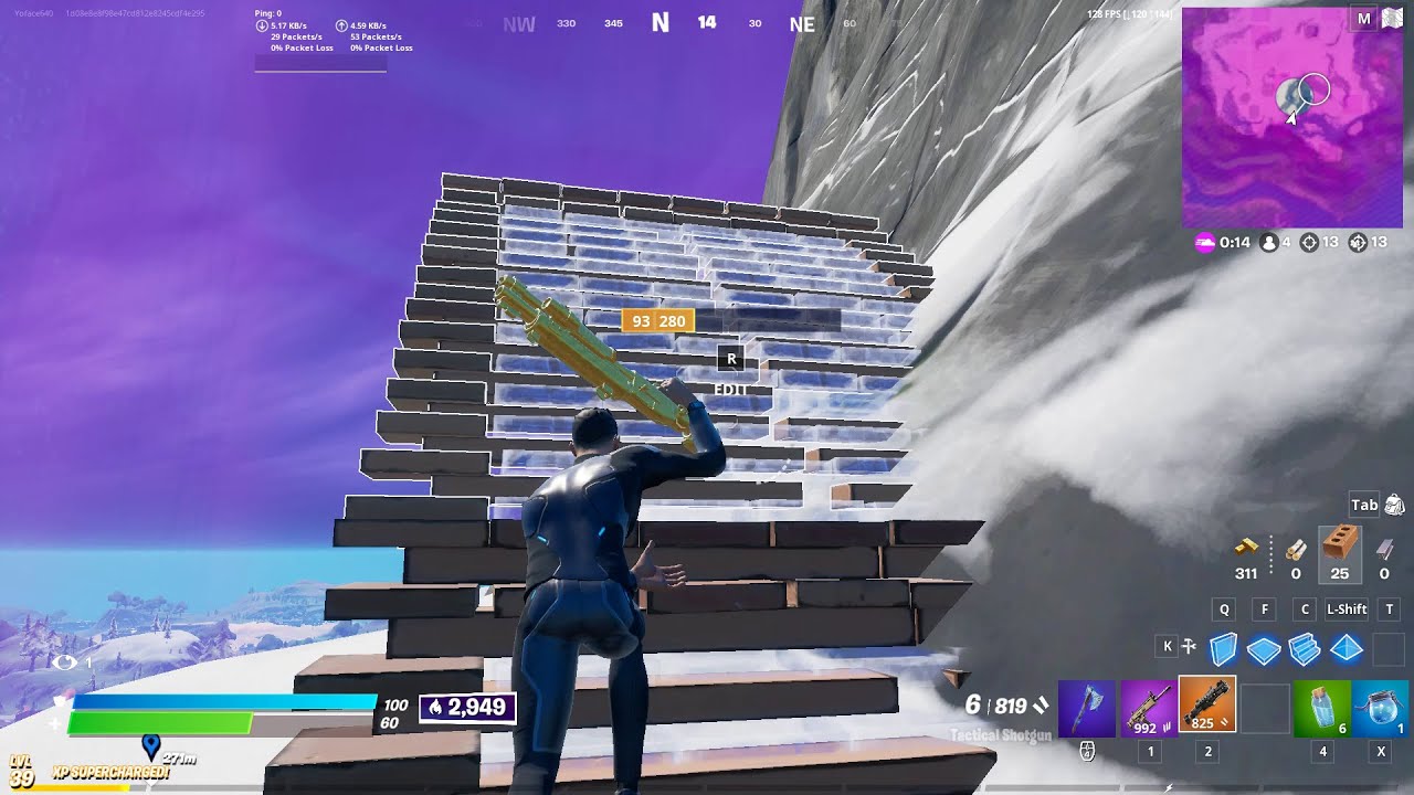 High Kill Solo Arena Aggressive Gameplay Full Game (Fortnite PC Keyboard)