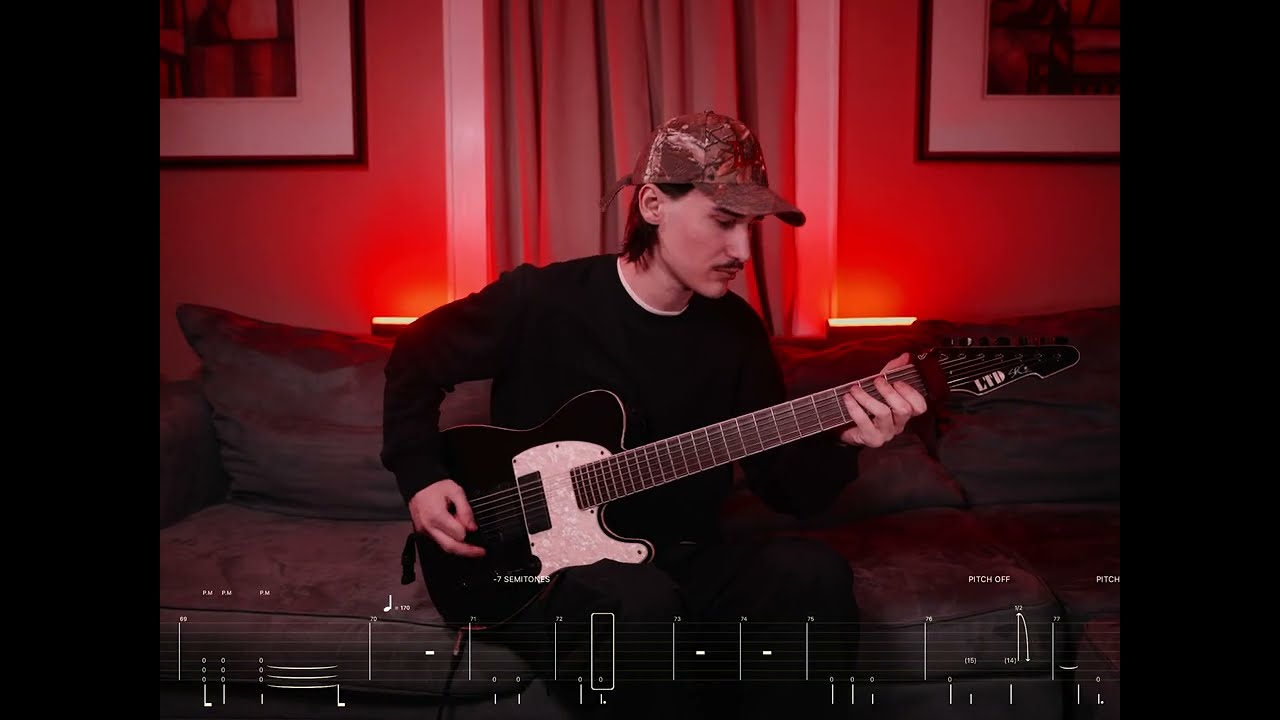 QUARANTINED - First Blood [Official Guitar Playthrough]
