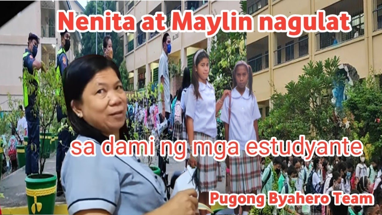 UNANG ARAW NG KLASE NINA MAYLIN AT NENITA