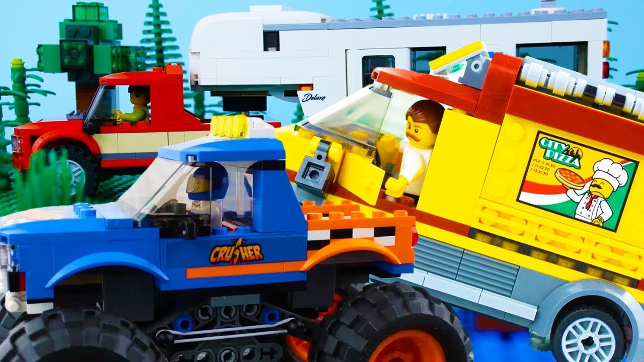 LEGO City LEGO City City Beach Truck Wild, Monster Truck и многое другое