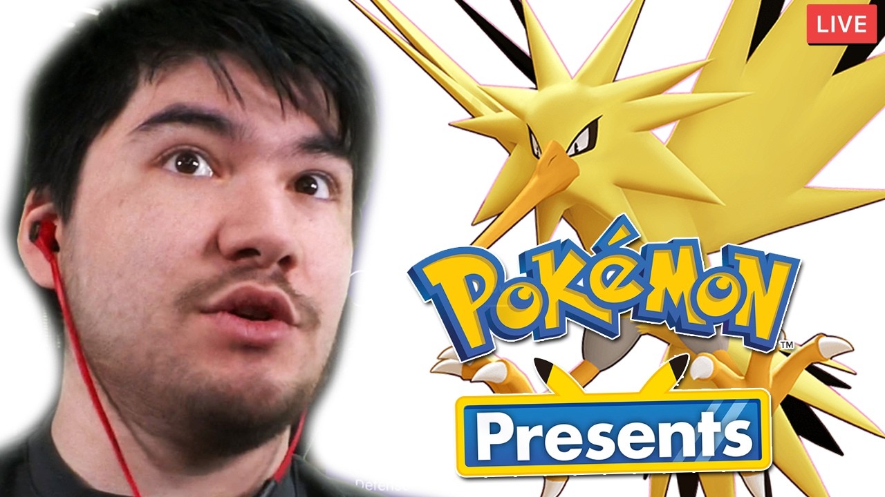 🔴 PHIL REACTS TO POKEMON PRESENTS THEN PLAYING ZAPDOS RELEASE IN POKEMON UNITE  ! 🔴