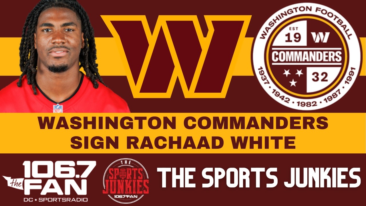 Commanders Sign Rachaad White | Sports Junkies