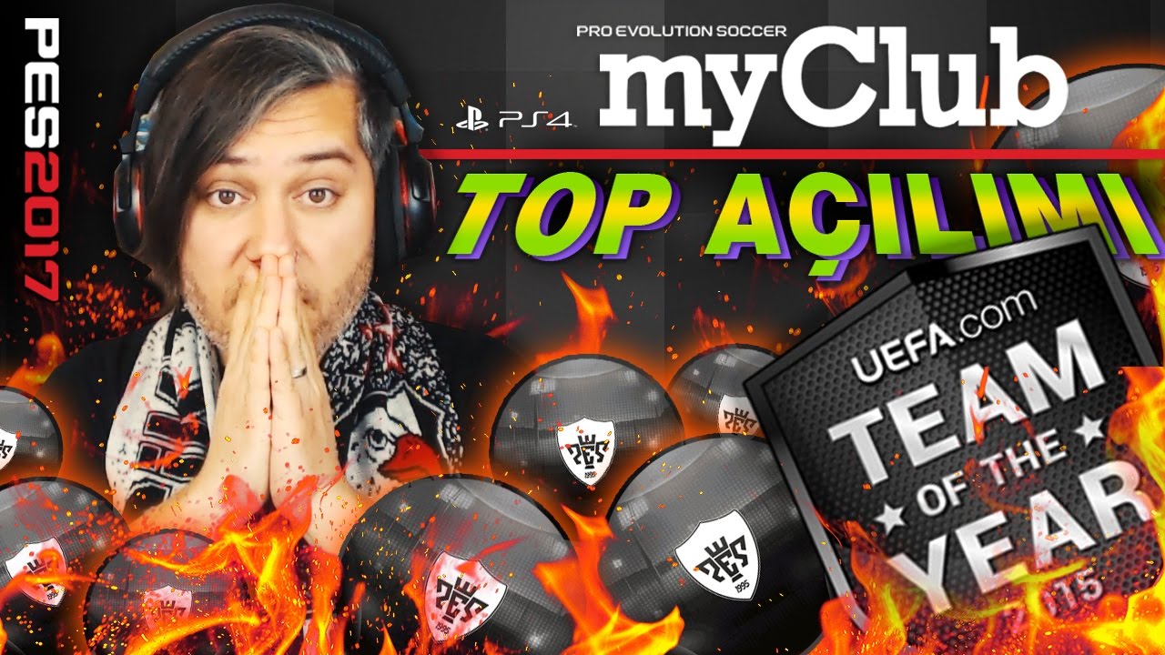 97+ Efsane ÇIKTI !!! 10x SİYAH & 5x TOTY TOP AÇILIMI ★ PES 2017 MYCLUB [PS4]